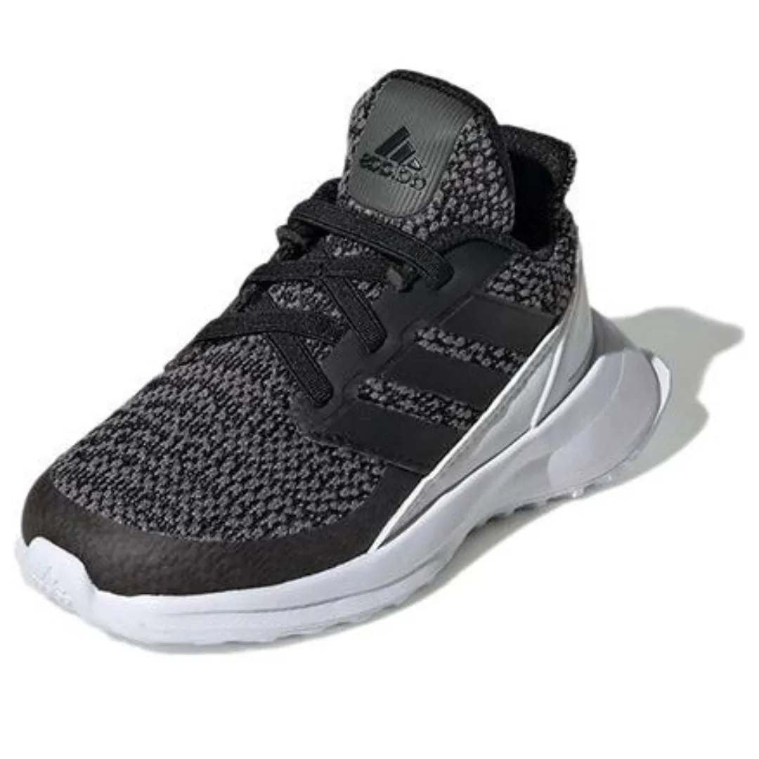 (TD) adidas Rapidarun Knit EL 'Black White' D97005 sold by KicksCrew product image thumbnail 2