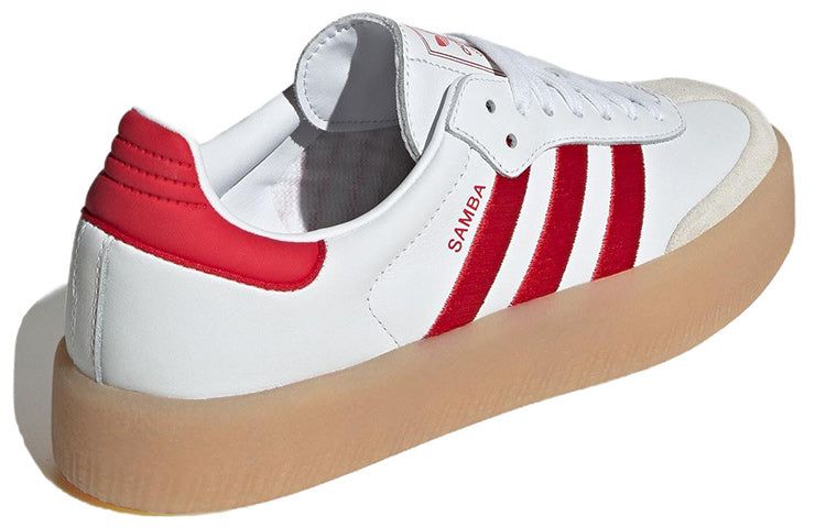 (WMNS) adidas Sambae 'White Better Scarlet Gum' ID0438 sold by KicksCrew product image thumbnail 5