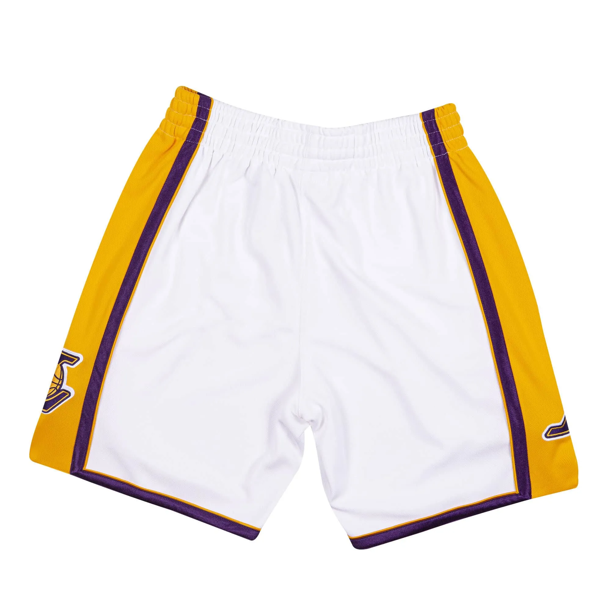 Mitchell & Ness NBA Authentic Shorts Los Angeles Lakers 2009-10 'White Yellow Purple' ASHRAC19105-LALWHIT09 sold by KicksCrew product image thumbnail 2