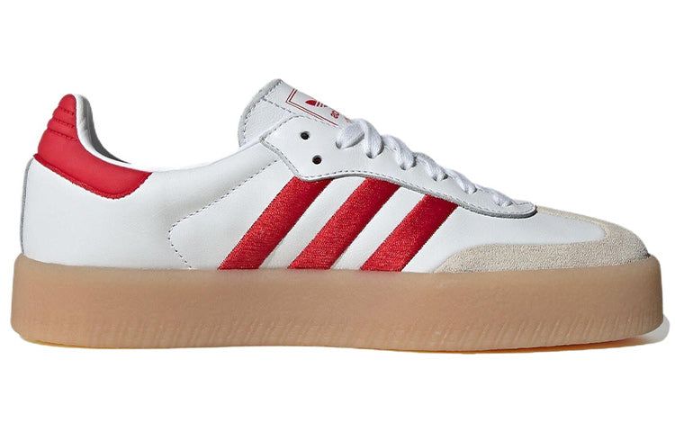 (WMNS) adidas Sambae 'White Better Scarlet Gum' ID0438 sold by KicksCrew product image thumbnail 3
