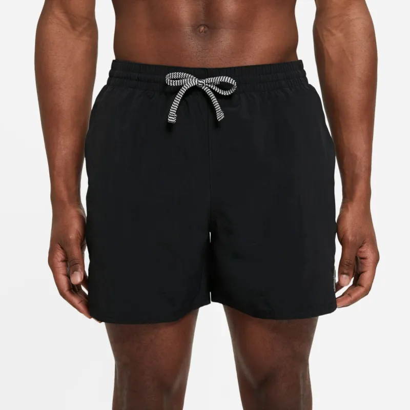 Nike Solid Icon 5" Swim Shorts 'Black' NESSB636-001 sold by KicksCrew