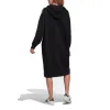 (WMNS) adidas Originals Adicolor Classics Hoodie Dress Asia Sizing 'Black White' GN2782 sold by KicksCrew
