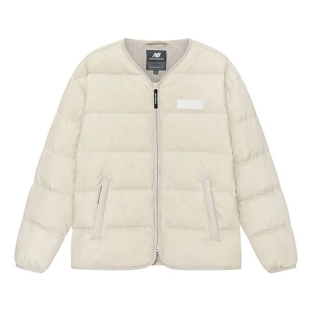 New Balance Warm Down Jacket 'Cream White' 5PB42073-BEI sold by KicksCrew