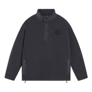 Li-Ning Half Zip Polar Fleece Jacket 'Dark Grey' AAES939-4 sold by KicksCrew