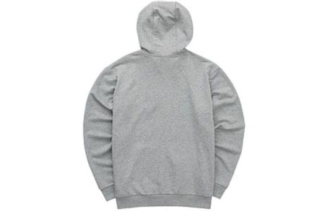 Skechers Colorful Casual Series Letter Zip-up Hooded Jacket 'Grey White' L321U142-004F sold by KicksCrew