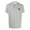 STONE ISLAND Patch Polo Shirt 'Grey Marl' 10152SC18-A0M64 sold by KicksCrew
