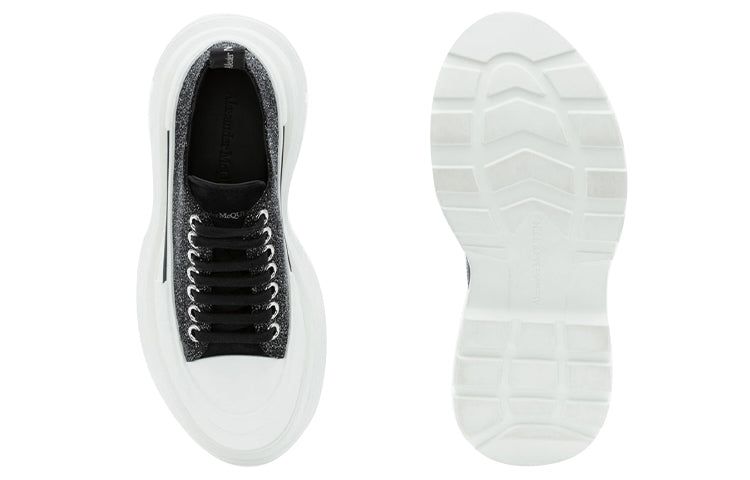 (WMNS) Alexander McQueen Tread Slick Lace Up Low 'Galaxy Black' 633902WHW571027 sold by KicksCrew product image thumbnail 5