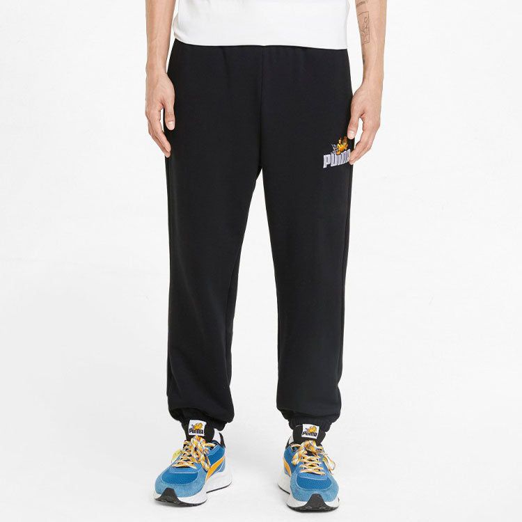 Puma x GARFIELD Sweatpants 'Black' 534436-01 sold by KicksCrew product image thumbnail 4