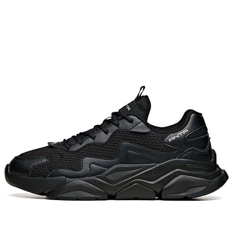 (WMNS) ANTA Life Series Casual Sport Sneakers 'Black' 922048820-2 sold by KicksCrew
