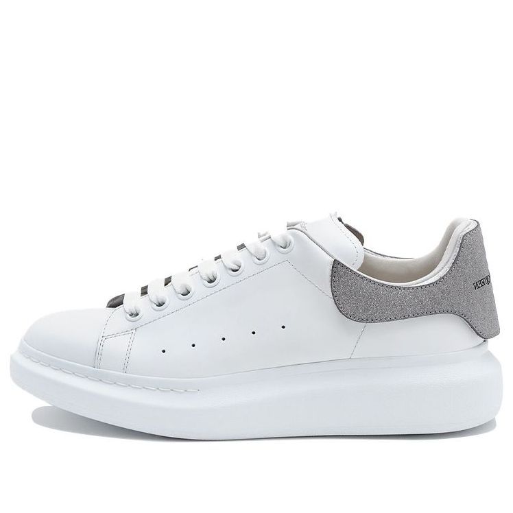 Alexander McQueen Oversized Sneaker 'White Grey Suede' 625161WHYB79129 sold by KicksCrew