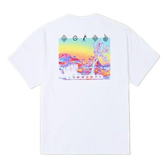 Converse Inverted Desert Graphic T-Shirt 'White' 10023994-A03 sold by KicksCrew