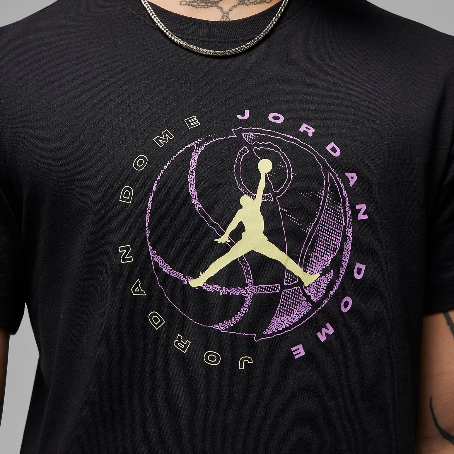 Air Jordan Dri-Fit Sport Graphic T-Shirts 'Black' DX9602-010 sold by KicksCrew product image thumbnail 2
