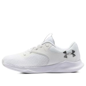 (WMNS) Under Armour Charged Aurora 2 'White Metallic Warm Silver' 3025060-100 sold by KicksCrew