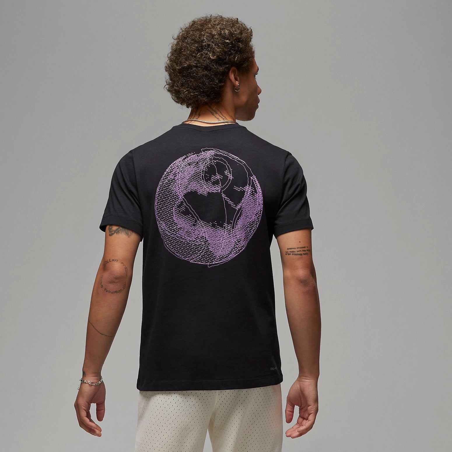 Air Jordan Dri-Fit Sport Graphic T-Shirts 'Black' DX9602-010 sold by KicksCrew product image thumbnail 5
