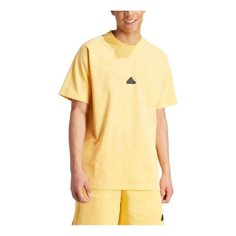 adidas Z.N.E. T-shirt Asia Sizing 'Yellow' IR5238 sold by KicksCrew