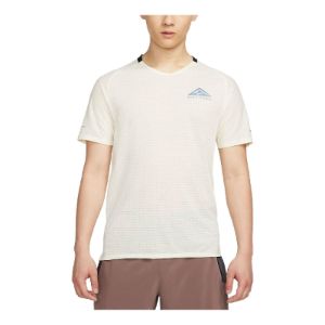 Nike Dri-FIT Trail Solar Chase Short Sleeve Trail Running T-Shirt 'Coconut Milk' DV9306-113 sold by KicksCrew