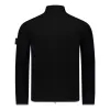 STONE ISLAND Logo Patch Zipped Jumper 'Black' 7915503A1-V0029 sold by KicksCrew