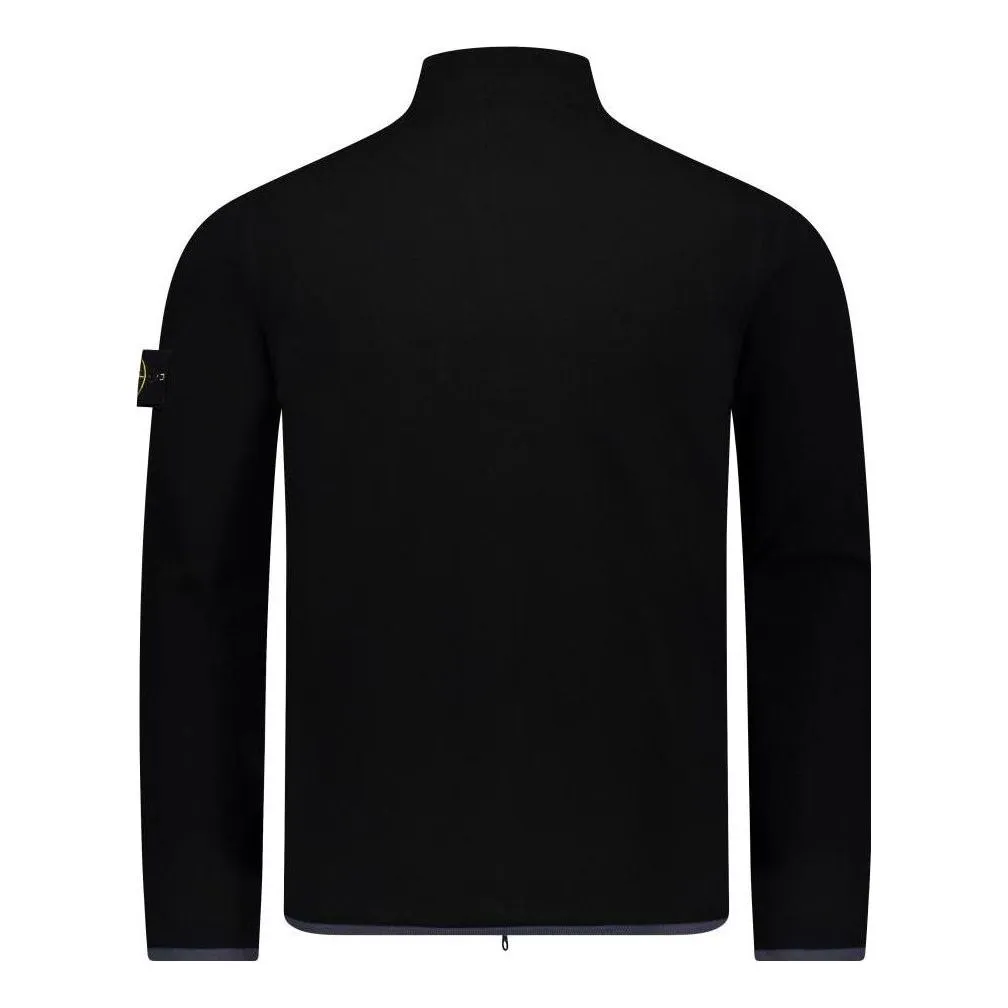 STONE ISLAND Logo Patch Zipped Jumper 'Black' 7915503A1-V0029 sold by KicksCrew product image thumbnail 2