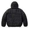 Supreme Micro Down Half Zip Hooded Pullover 'Black White' SUP-FW23-132 sold by KicksCrew