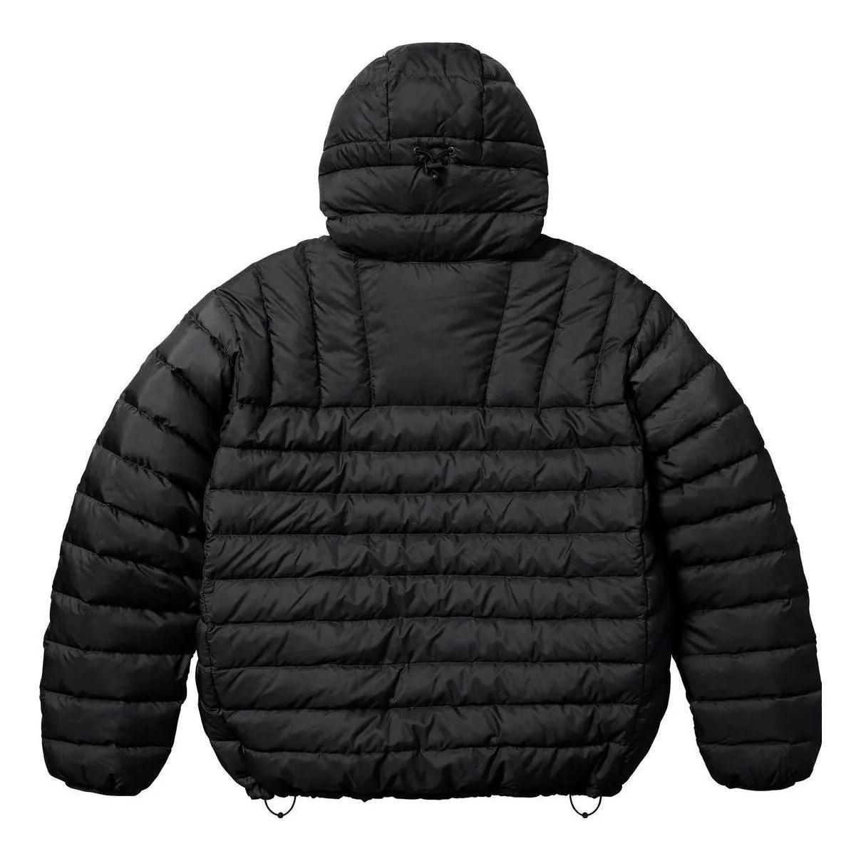 Supreme Micro Down Half Zip Hooded Pullover 'Black White' SUP-FW23-132 sold by KicksCrew product image thumbnail 2