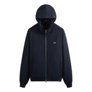KITH Double Weave Selfridge Zip Up Hoodie 'Nocturnal' KHM031412-413 sold by KicksCrew