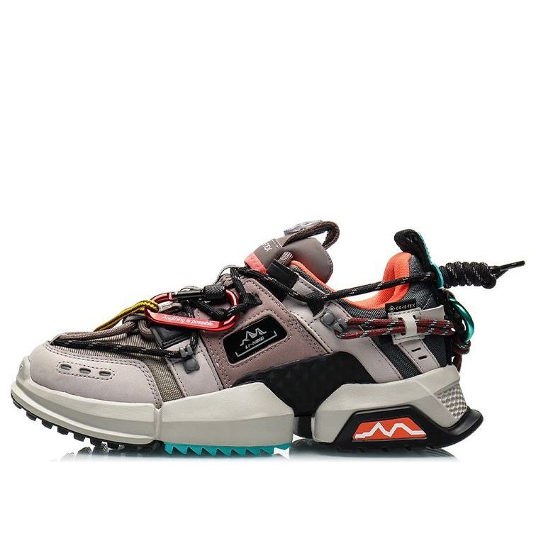 (WMNS) Li-Ning Titan GTX 'White Brown' AGLQ138-2 sold by KicksCrew