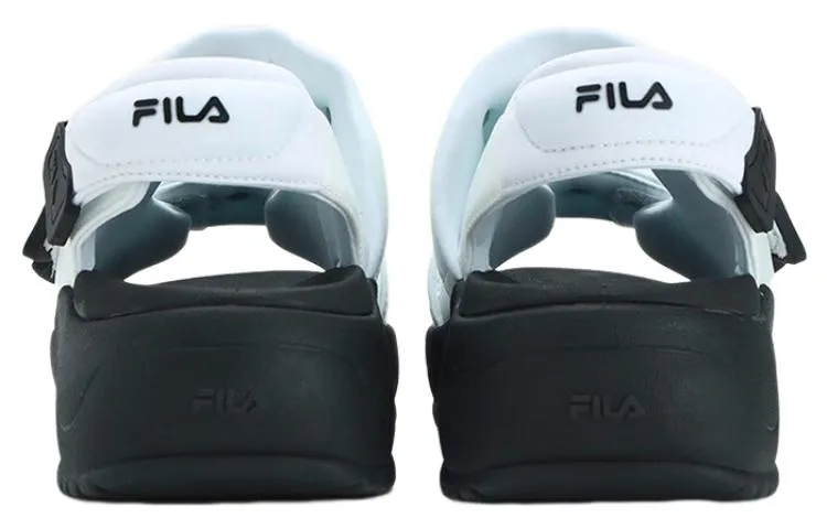 (WMNS) FILA Puff Sandals 'White Black' F12W321401FWA sold by KicksCrew product image thumbnail 2