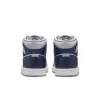 Air Jordan 1 Mid 'Wolf Grey Midnight Navy'  DQ8426-104 sold by KicksCrew