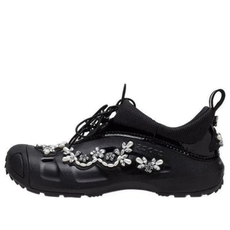 Crocs x Simone Rocha Quick Trail Low 'Black' 209635-001 sold by KicksCrew
