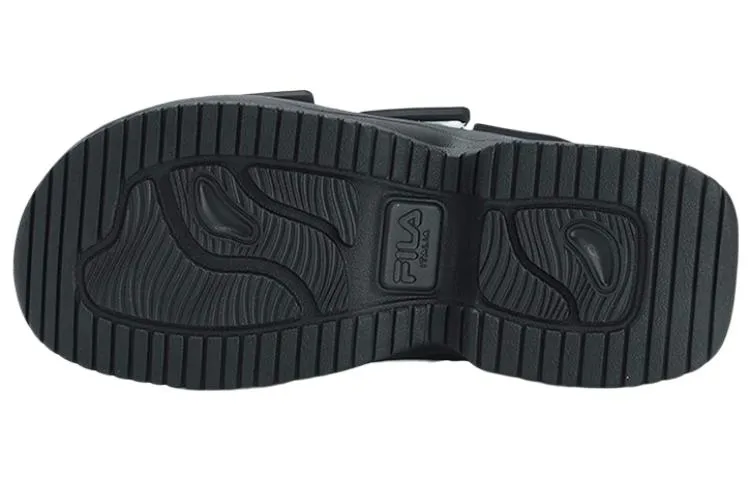 (WMNS) FILA Puff Sandals 'White Black' F12W321401FWA sold by KicksCrew product image thumbnail 3