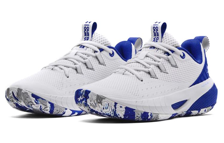 (WMNS) Under Armour HOVR Ascent 'White Royal' 3025680-104 sold by KicksCrew product image thumbnail 4