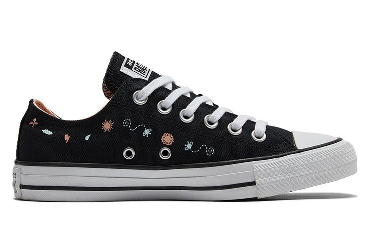 (WMNS) Converse Chuck Taylor All Star Shoes 'Floral Embroidery' A03520C sold by KicksCrew product image thumbnail 3