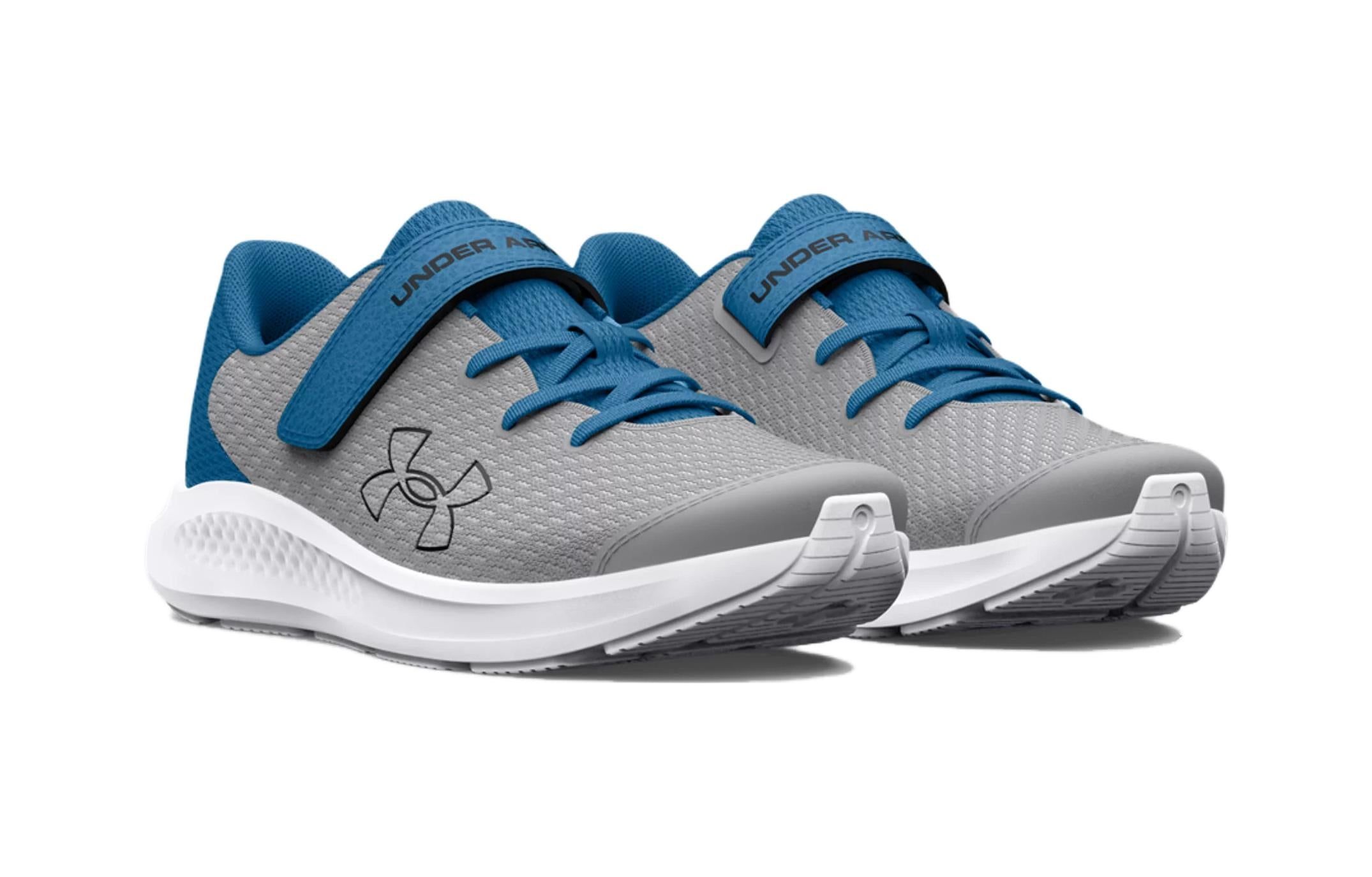 (PS) Under Armour Pursuit 3 AC 'Big Logo - Mod Grey Cosmic Blue' 3026696-101 sold by KicksCrew product image thumbnail 3
