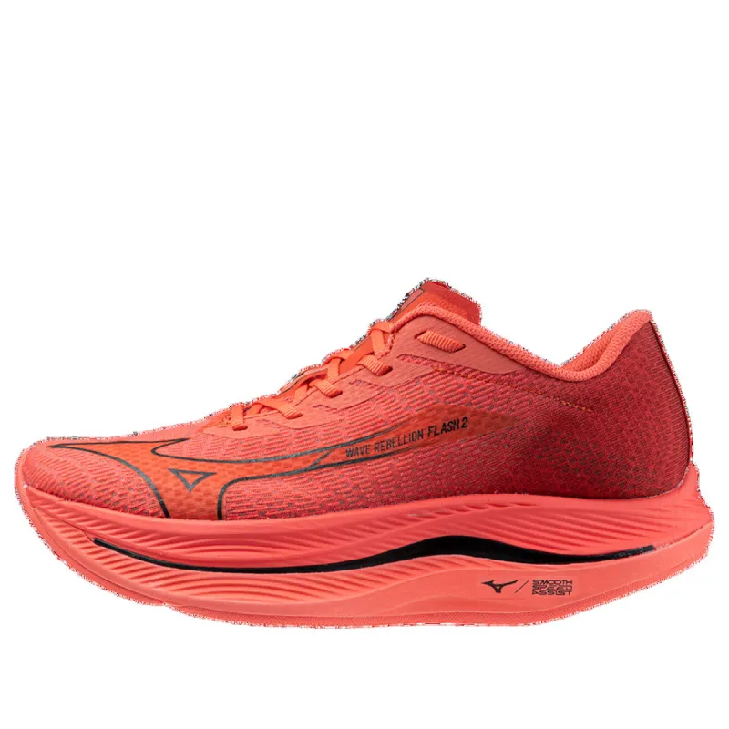Mizuno Wave Rebellion Flash 2 'Red' J1GC243601 made by Mizuno