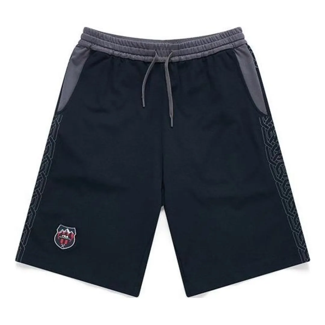 FILA FUSION x White Mountaineering Woven Shorts 'Navy Grey' T11M127605F-NV sold by KicksCrew