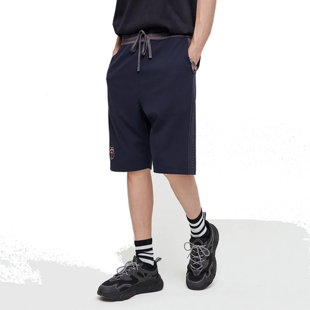 FILA FUSION x White Mountaineering Woven Shorts 'Navy Grey' T11M127605F-NV sold by KicksCrew product image thumbnail 3