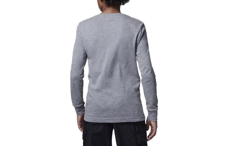 (GS) Air Jordan Stretch Out Long Sleeve T-Shirt 'Grey' 95C692-GEH sold by KicksCrew product image thumbnail 3