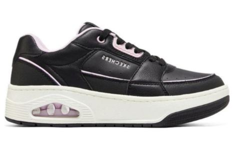 (WMNS) Skechers Uno Court - Courted Style Shoes 'Black Pink White' 177710-BKLP sold by KicksCrew