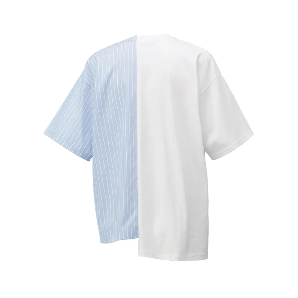 Onitsuka Tiger Graphic T-shirt 'White Blue' 2183B319-100 sold by KicksCrew product image thumbnail 2