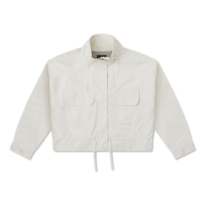 (WMNS) Converse De Luxe Jacket 'White' 10026915-A01 sold by KicksCrew