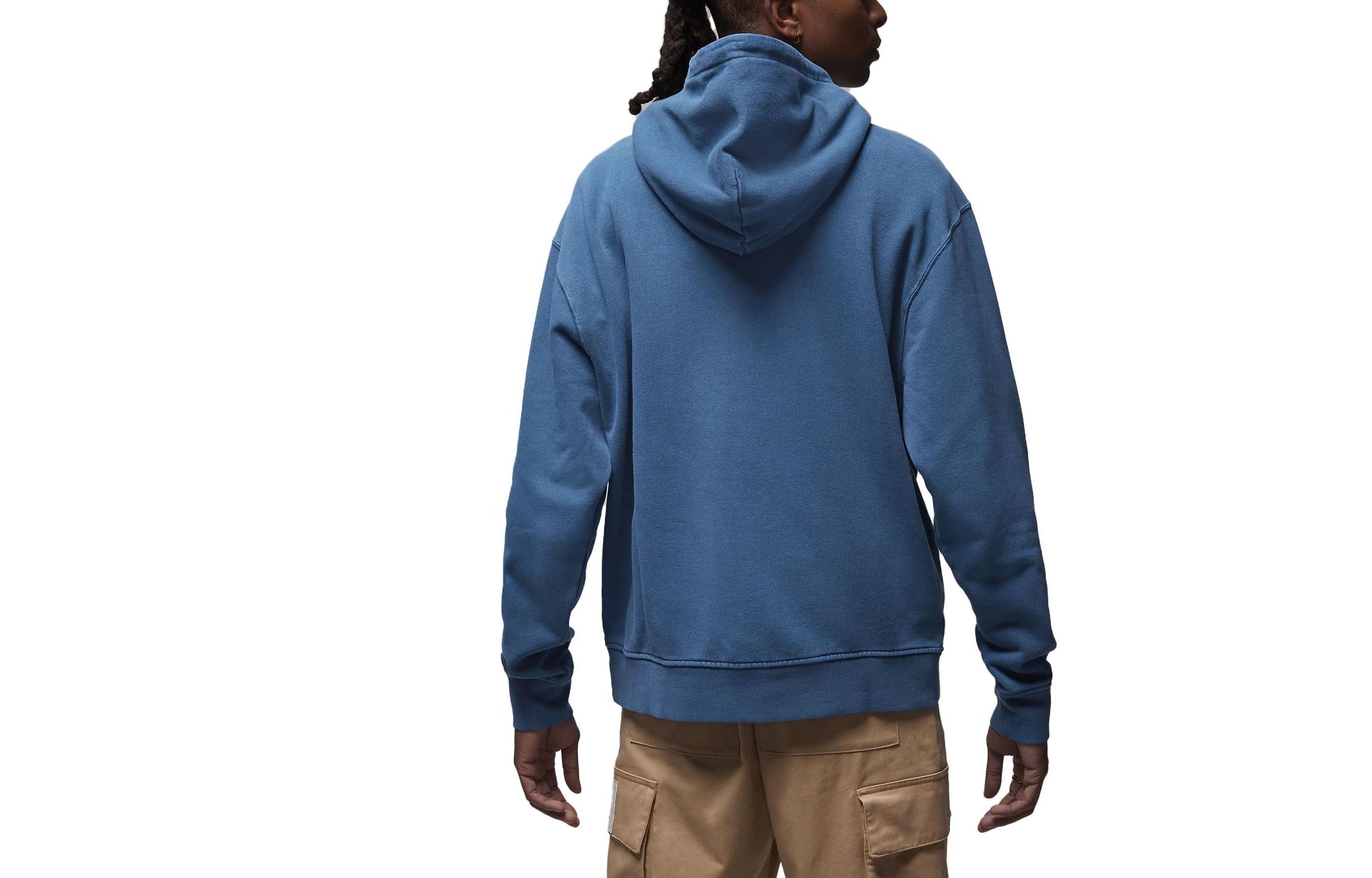 Air Jordan Statement Fleece Washed Pullover Hoodie 'French Blue' FB7291-427 sold by KicksCrew product image thumbnail 2