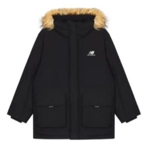 New Balance Color Block Down Jacket 'Black' AMJ23355-BK sold by KicksCrew