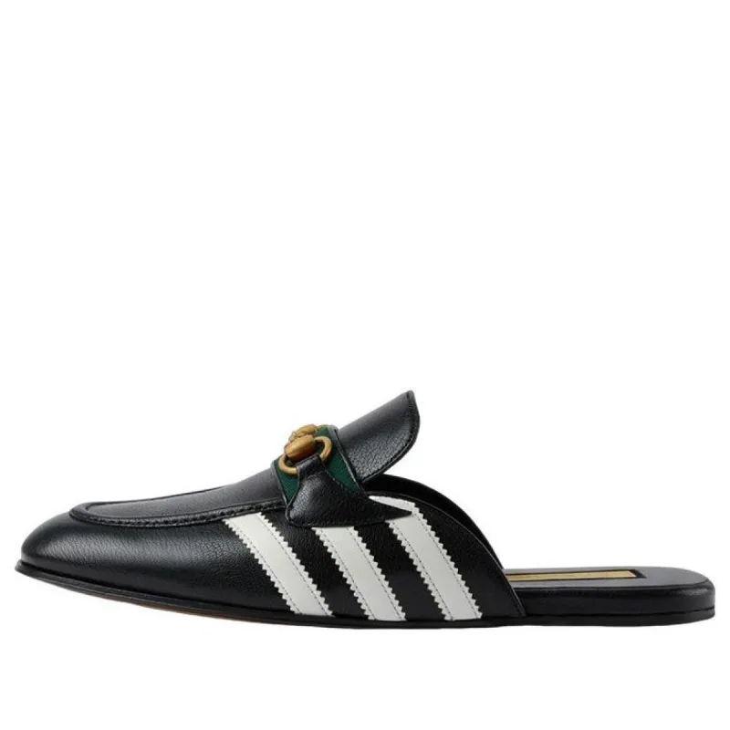 adidas X GUCCI Slipper With Horsebit 'Black' 721481-AAA71-1090 sold by KicksCrew