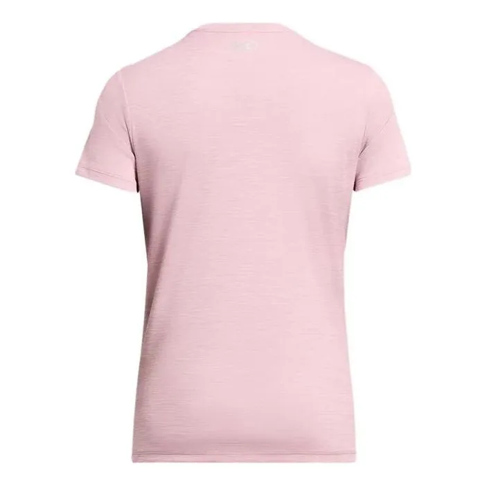 (WMNS) Under Armour Tech Twist T-shirt 'Pink' 1384244-697 sold by KicksCrew product image thumbnail 2