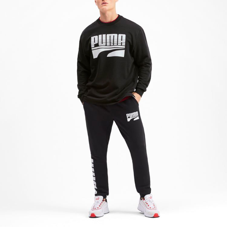 Puma Rebel Bold Logo Sweater 'Black' 580905-01 sold by KicksCrew product image thumbnail 3