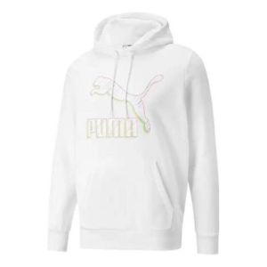 Puma Essentials Fleece Hoodie 'White' 531370-57 sold by KicksCrew