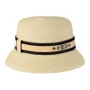 (WMNS) LOUIS VUITTON Straw Bucket Hat 'Beige' M7629M sold by KicksCrew
