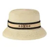 (WMNS) LOUIS VUITTON Straw Bucket Hat 'Beige' M7629M sold by KicksCrew