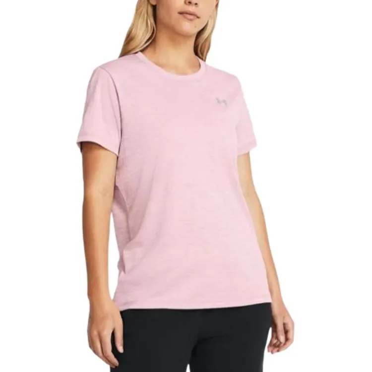 (WMNS) Under Armour Tech Twist T-shirt 'Pink' 1384244-697 sold by KicksCrew product image thumbnail 3