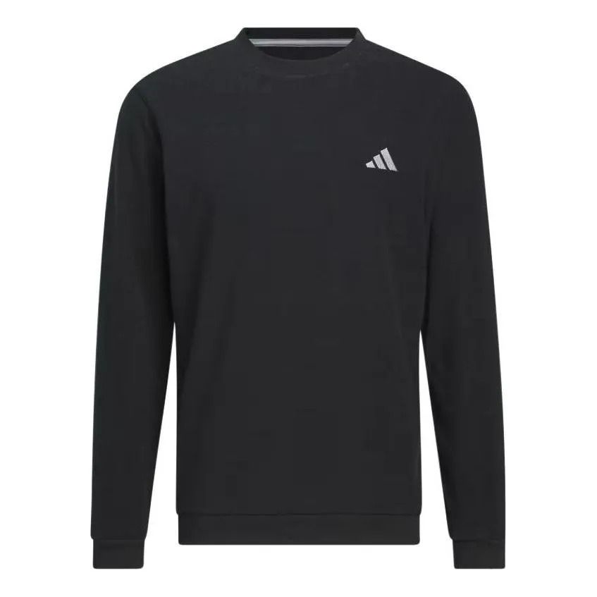 adidas Long Sleeve Crew Sweatshirt 'Black' HZ8146 sold by KicksCrew